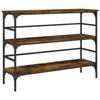 VidaXL Table console chêne fumé 100x32x75 cm bois d'ingénierie 839050