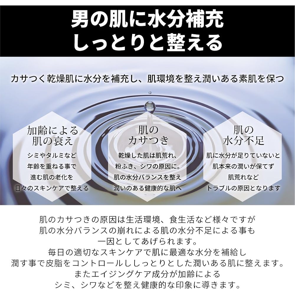 DiNOMEN Face Lotion Dry (for dry skin) 150ml Men's Cosmetics