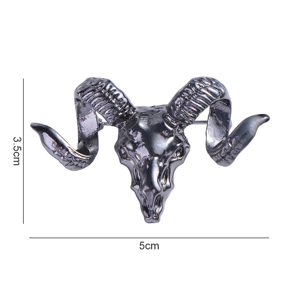 Badge Corsage Metal Badge Exquisite Sheep Brooch Man Pins British Style Brooch Suit Accessories