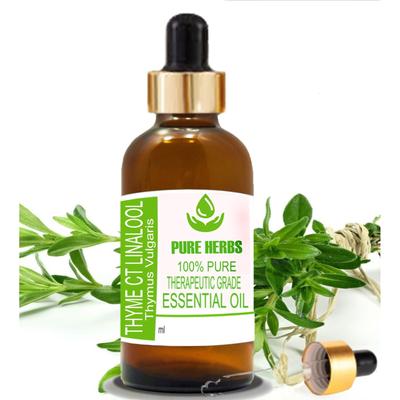 Pure Herbs Thyme Ct Linalool Thymus Vulgaris 100% Pure Essential Oil UKZA 675