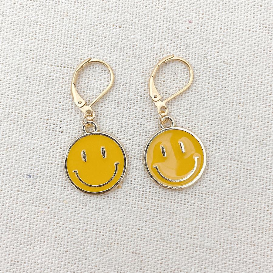 2025 New Fashion Women Christmas Santa Claus Snowman Smiling Face Earrings Women Christmas Party Hanging Dangle Earring Jewelry