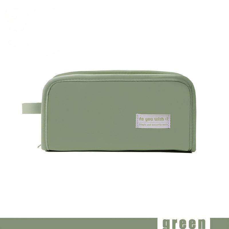 Multi-Layer Large Capacity Pencil Case with Compartments Minimalist Aesthetic Pen Bag for Office School Stationery Organization