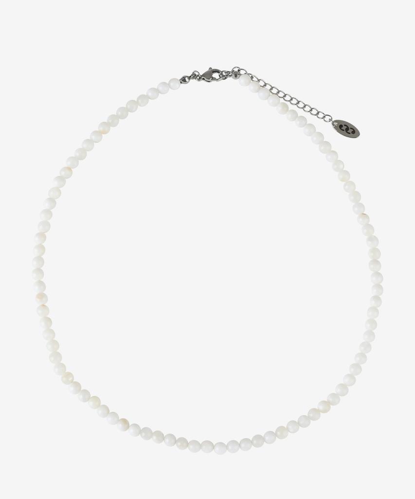 Fourcomma Marble Pearl Wh Necklace