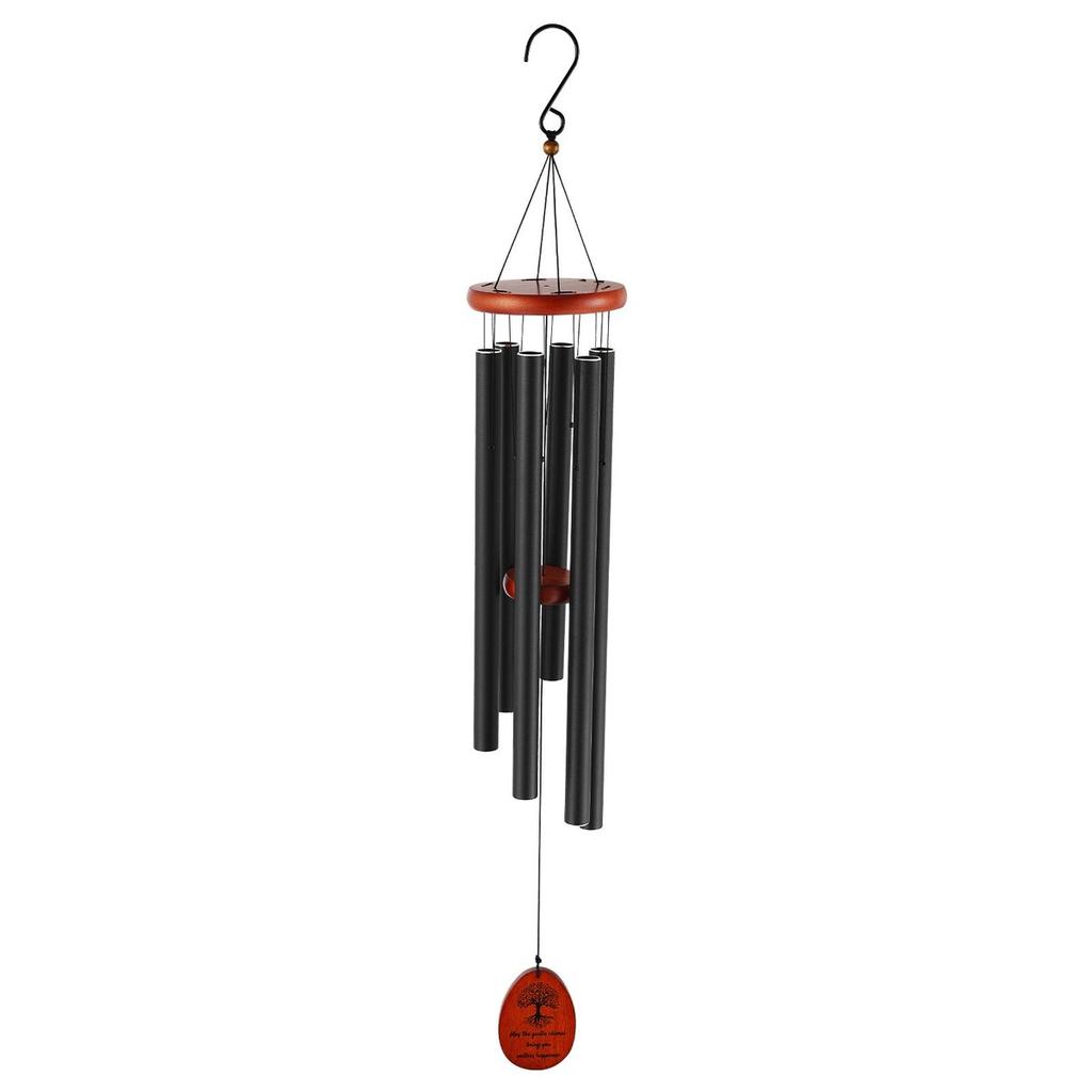 Wind Chimes for Outside, 1042 mm, Deep Tone Wind Chimes with 6 Tubes, Unique Large Memorial Wind Chimes for Anniversary, Amazing Outdoor Decor for