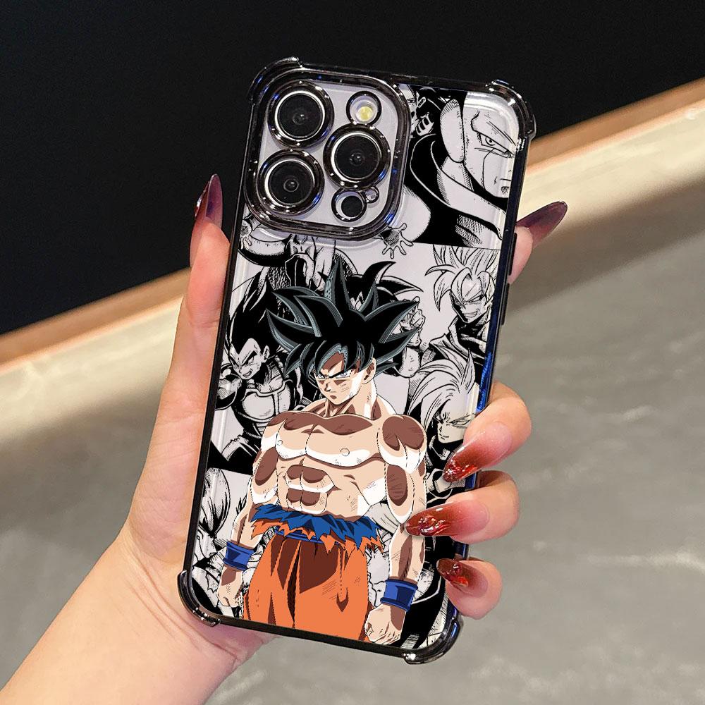 Goku Anime Dragons Balls Morbida Custodia Per iPhone 17 Pro 16 15 14 13 12 11 Pro Max Custodia 17 Plus 17E 16E 17Air Silicone Copertura Telefono