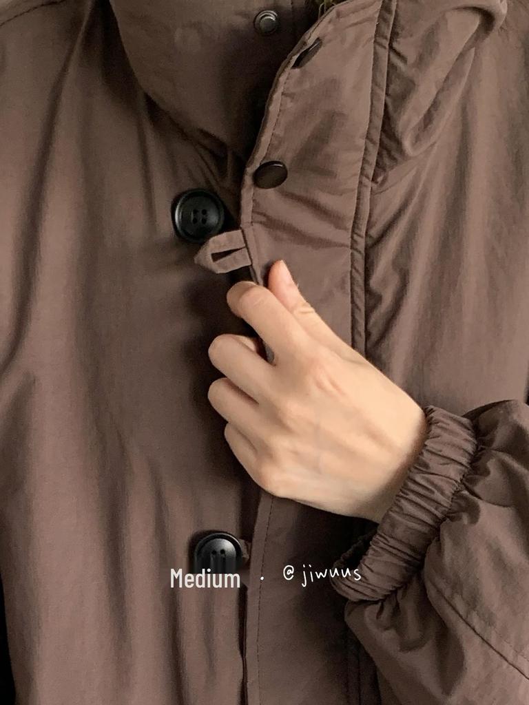 Melaleuca Unisex Retro Lammwolle Gefütterte Baumwolljacke - Stehkragen, Lockerer Schnitt Oberbekleidung