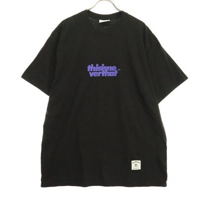 Kurzarm T-Shirt XL schwarz Herren Gebraucht