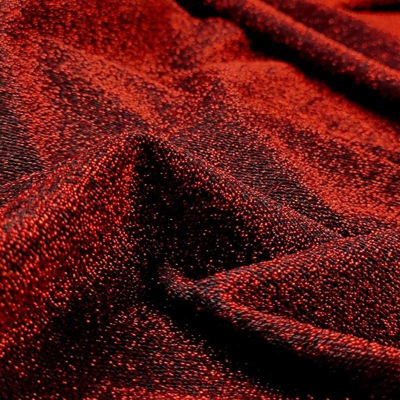 100/300/500cm Starry Stage Wedding Clothing Fabric Glitter Knitted Metallic Fabric DIY Sewing Handmade Elastic Cloth