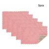 5pcs Soft Cotton Absorbent Dish Towels for Kitchen Supplier Dish Cleaning Cloth Tea Towel
