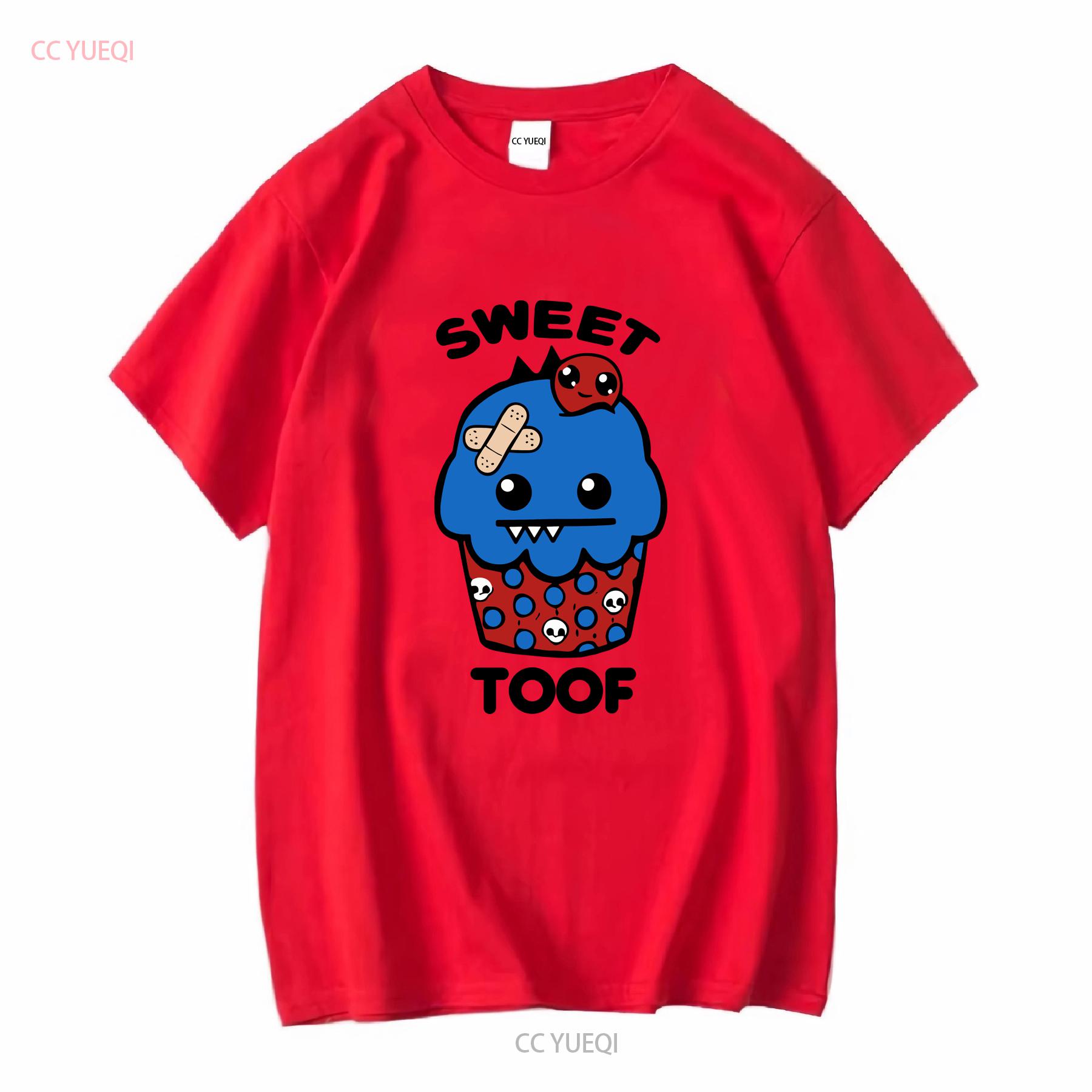 Очень счастливая футболка Ozzie Сладкий Зубик Emo Scene стилизованная Монстр-Кекс 2000-е Винтажный Мультфильм с длинным или коротким рукавом винтажная Постиранная S