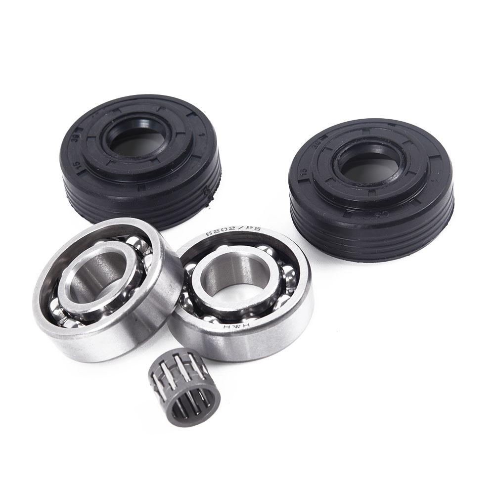 Crank Bearing Oil Seal Set For Husqvarna 340 345 350 Jonsered 2145 503 93 23 02