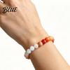 Elegant Simple Bracelet Natural Stone Beaded Bracelets Semi-Precious Gemstones Wear-resistant