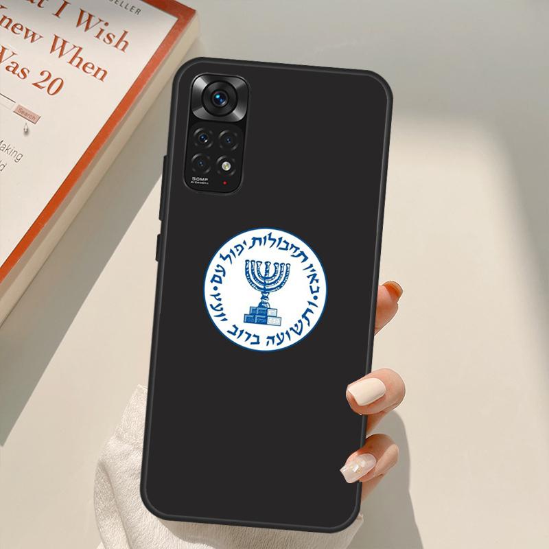 Israelische Mossad Passport Fall Für Xiaomi Redmi Hinweis 10 8 9 11 Pro 8T 9S 10S 11S Redmi 10C 9C 9A 9T K50 K40 Gaming