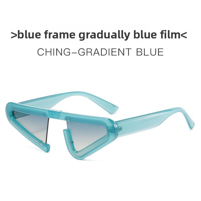Triangle Sunglasses Men Women Uv400 Blocker For Summer Festivals