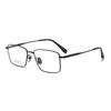 Ultra-Light Semi-Titanium Men's Eyeglass Frames with IP Plating for Myopia & Presbyopia