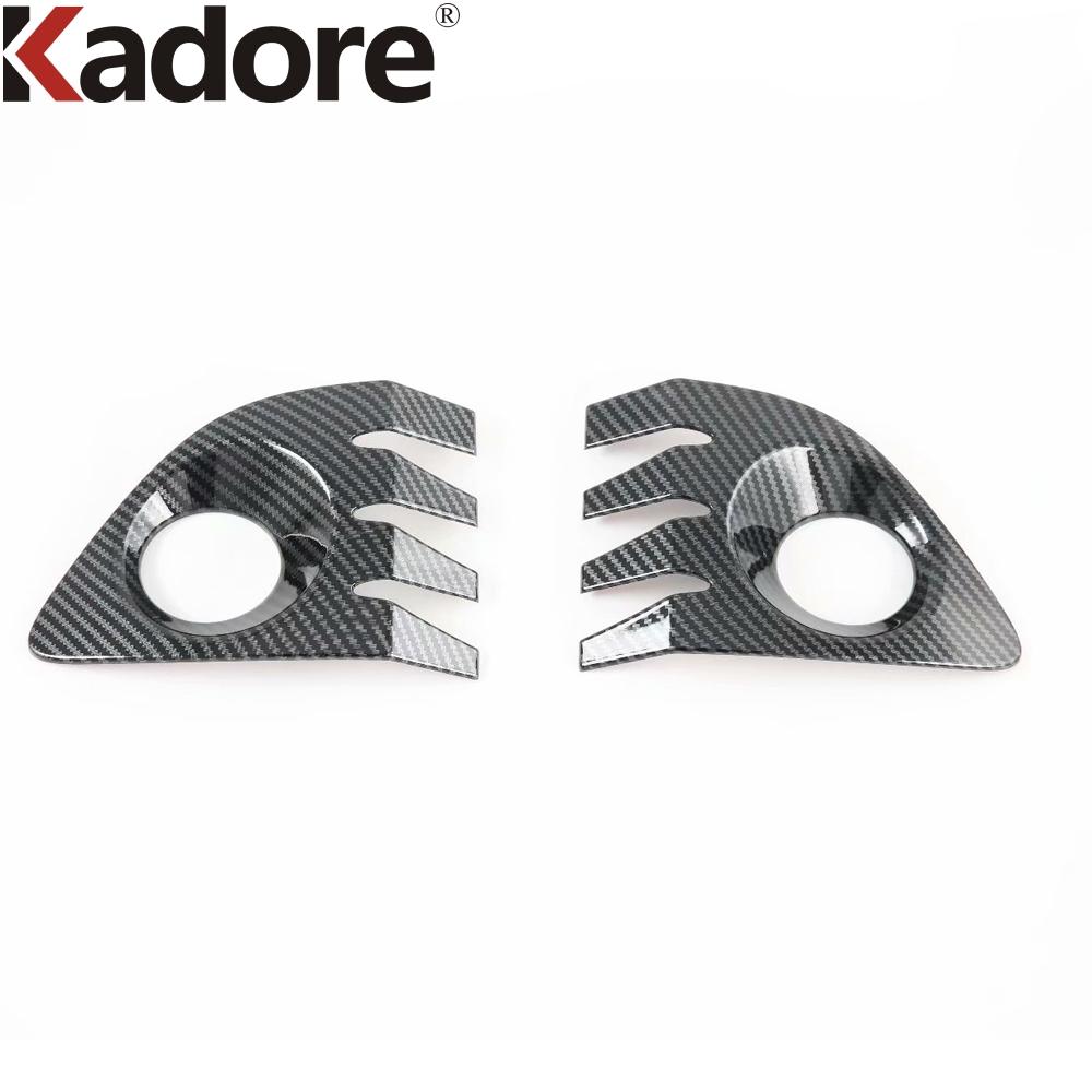 Front Fog Light Lamp Cover Trim For Toyota Corolla Cross    2022 2023 Chrome Foglight Frame Trims Car