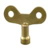 4PCS Brass Faucet Accessories Outdoor Bleeding Key Faucet Key Venting Air Valve Radiator Plumbing Bleed