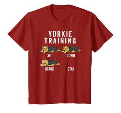 Yorkshire Terrier Yorkie Trainingshund T-Shirt