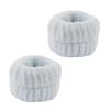 Women's 3-Piece Fashion Set: Sweat-Absorbing Wristbands & Handmade Hair Accessories