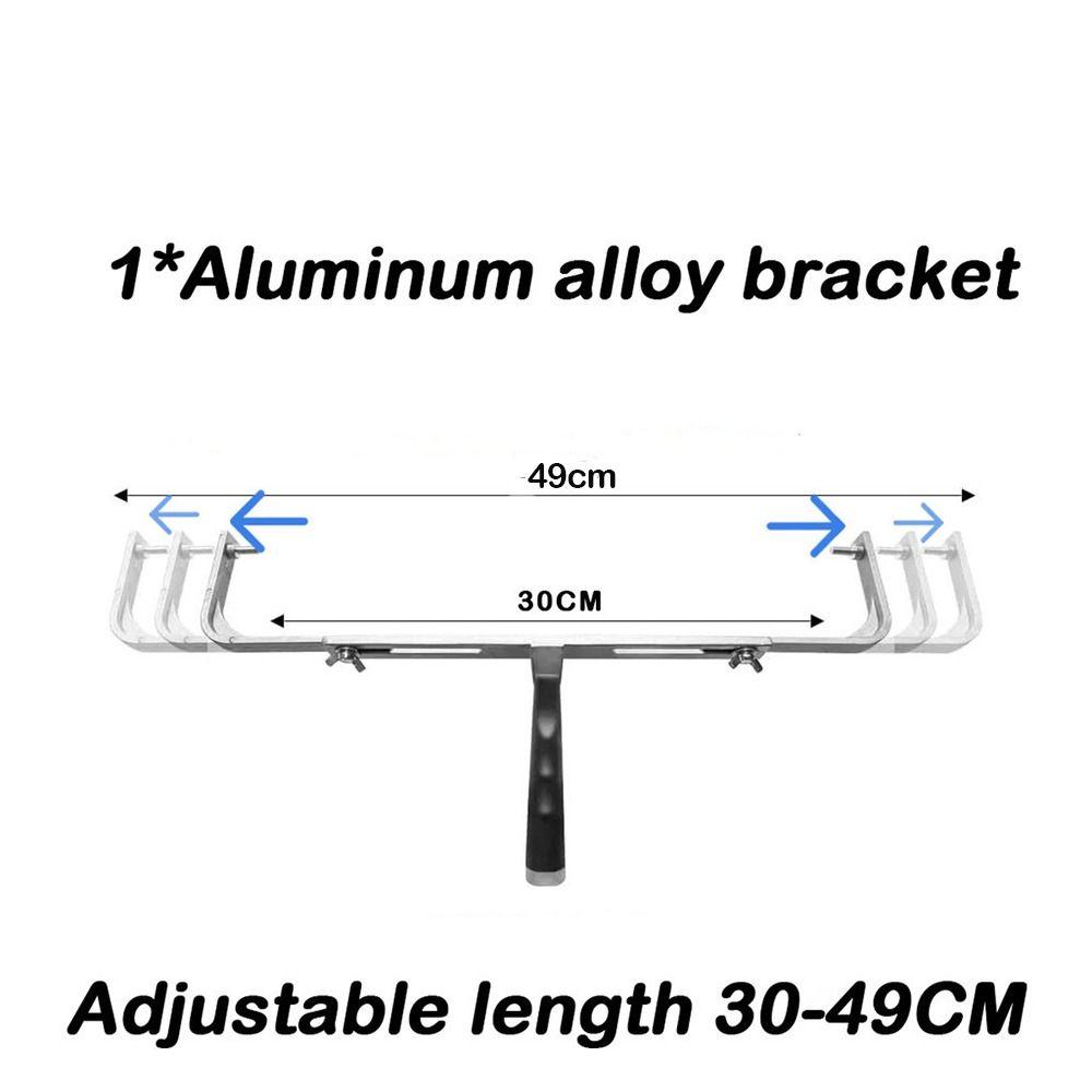 Aluminum Alloy Adjustable Paint Roller Wall Ceilings Alat Paint Brush Holder  for High Ceiling