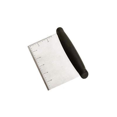 Yoshida Takumi Stainless Steel Dough Scraper with Scale