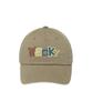 WACKY WILLY Crack Typo Ball Cap (2 Colors)