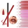 Automatisch rotierender Lipliner-Lippenstiftstift. Wasserdichter, langlebiger, matter Lipliner für Frauen
