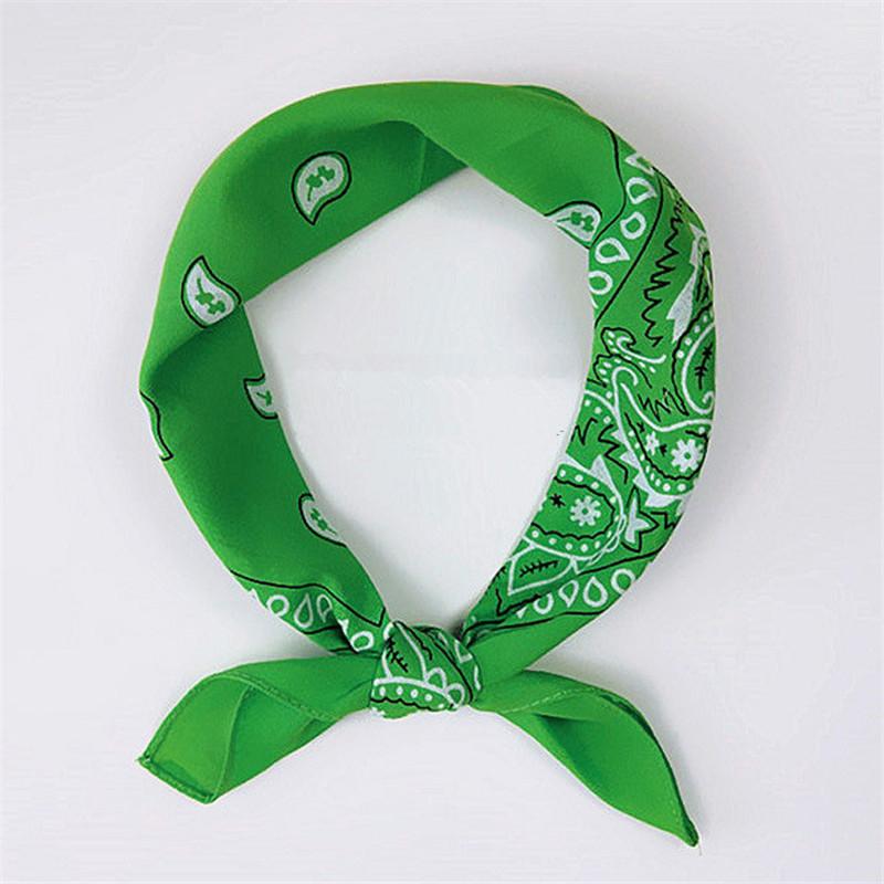 Unisex Cotton Blend Hip Hop Bandana Headwear Hair Band Scarf Neck Wrist Wrap Band Magic Head Square Scarf Hairband