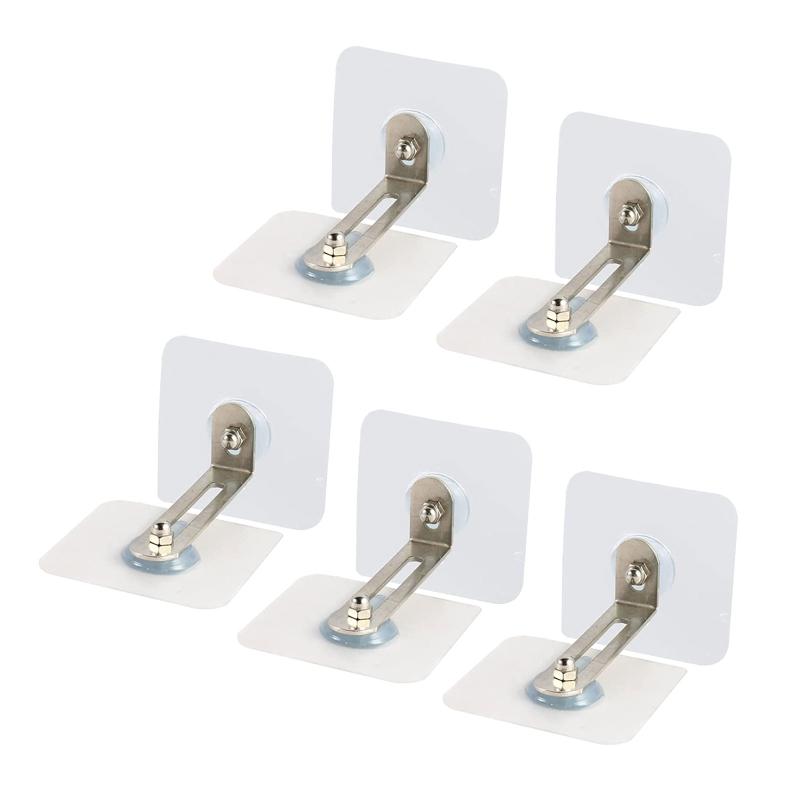 

5 Pcs Self-Adhesive Furniture Wall Anchors Child Safety Anti-tip Furniture Strap 1
