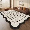French Living Room Carpet Soft Thick Bedroom Anti Slip Bedside Carpet Comfortable Home Floor Mat