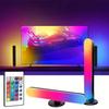 RGB Music Rhythm Lights Upgraded USB Rechargeable Model Christmas Decoration Desktop RGB Light Bar Music Rhythm