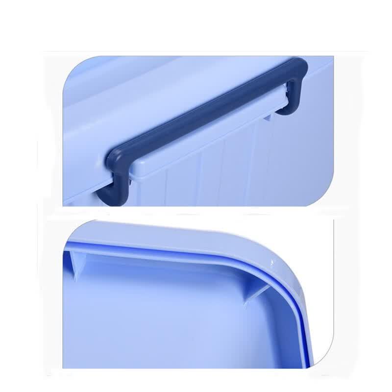 Thickened 100L Plastic Storage Box with Lid