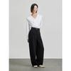 Cc Collect Set Up Pleated Wide Slacks C263msa201