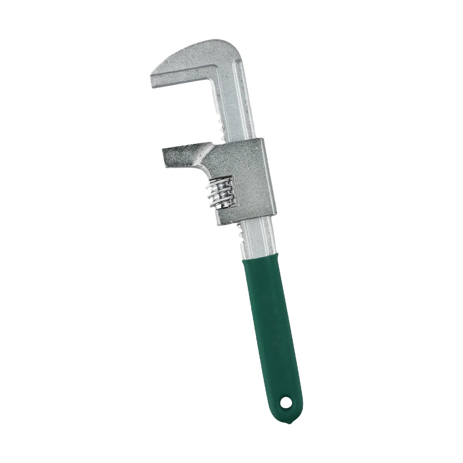

Bathroom Wrench Adjustable Wrench Bathroom Fixtures 9.8 Cm Opening Width Anti-slip Handle Chrome Vanadium Steel 9inch