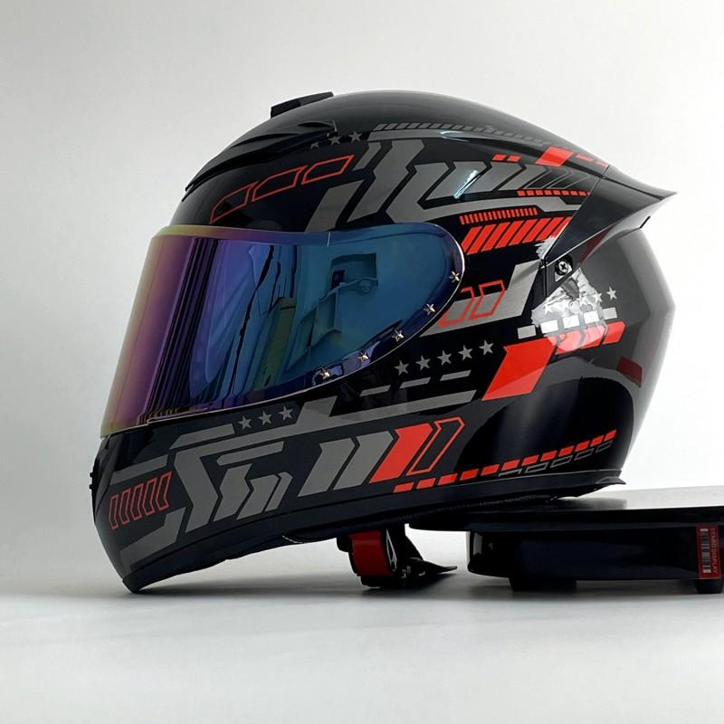 Full Face Motorcycle Helmet Men Women Universal All Fits S XL XXL