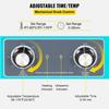 Ultrasonic Vinyl Record Cleaner 6L 40kHz Vinyl Ultrasonic Cleaning Machine Knob Control Record Ultrasonic Cleaner 4 Records Vinyl Sonic Cleaner