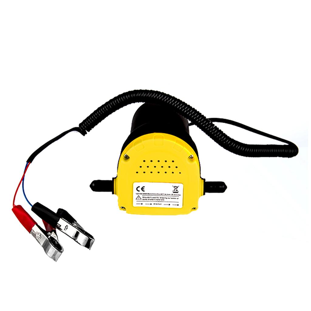 Portable Oil Extractor Pump 12V 60W Electric Oil Transfer Pump Automotive Oil Change Pump with 2 Hoses for Cars
