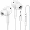Yongteng Type-C In-Ear Wired Earphones with Mic - Universal Heavy Bass Stereo for Phones and Computers