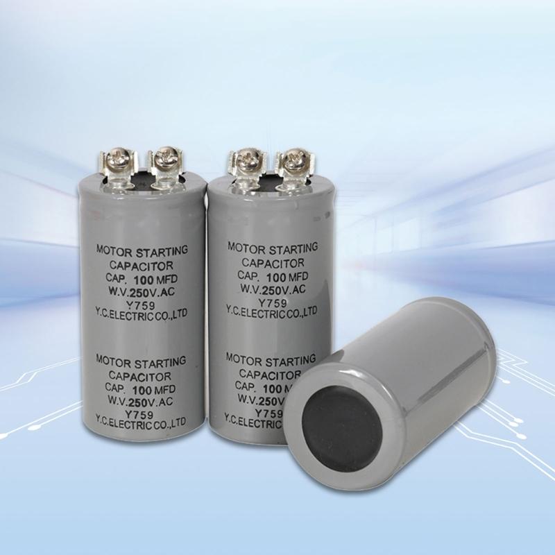 CD60 125V/250V 50UF-1200UF Motor Starting Running Capacitor Motor Start Capacitor Household Industrial Applications