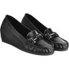 Shoetopia Women'S Block Heel Loafers Black (5 Uk)