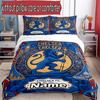 3pcs Duvet Cover Set (1*Duvet Cover + 2*Pillowcase, Without Core), Custom Name Chelsea Football Club Pattern Bedding Set, Home Bedroom Decor Gift