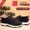 Winter Plush Thickened Warm Shoes Cloth Shoes Men's Flat Non-slip Two Cotton Shoes