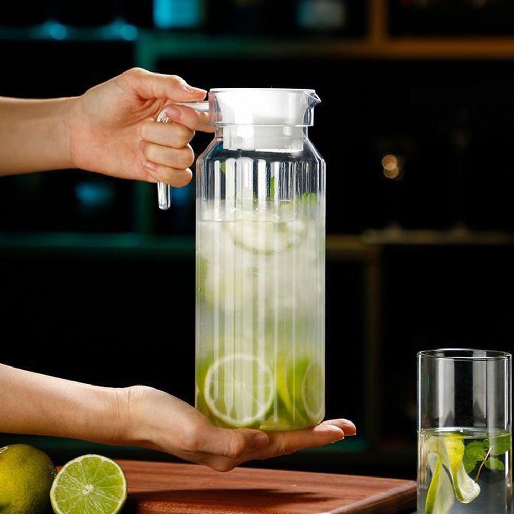 Transparent Water Bottle Large Capacity Juice Cold Water Bottle New Coffee Milk Pot