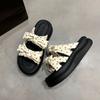 Thick-soled High-end Slippers Women's Summer Wear New Models with Skirts, Sandals, Fashion Sandals