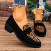 Fashion Fashion Leopard Women's Shoes 2024 Brand Slip-on Women's High Heels Print Daily Pumps Women High Quality Plus Size Heels Women