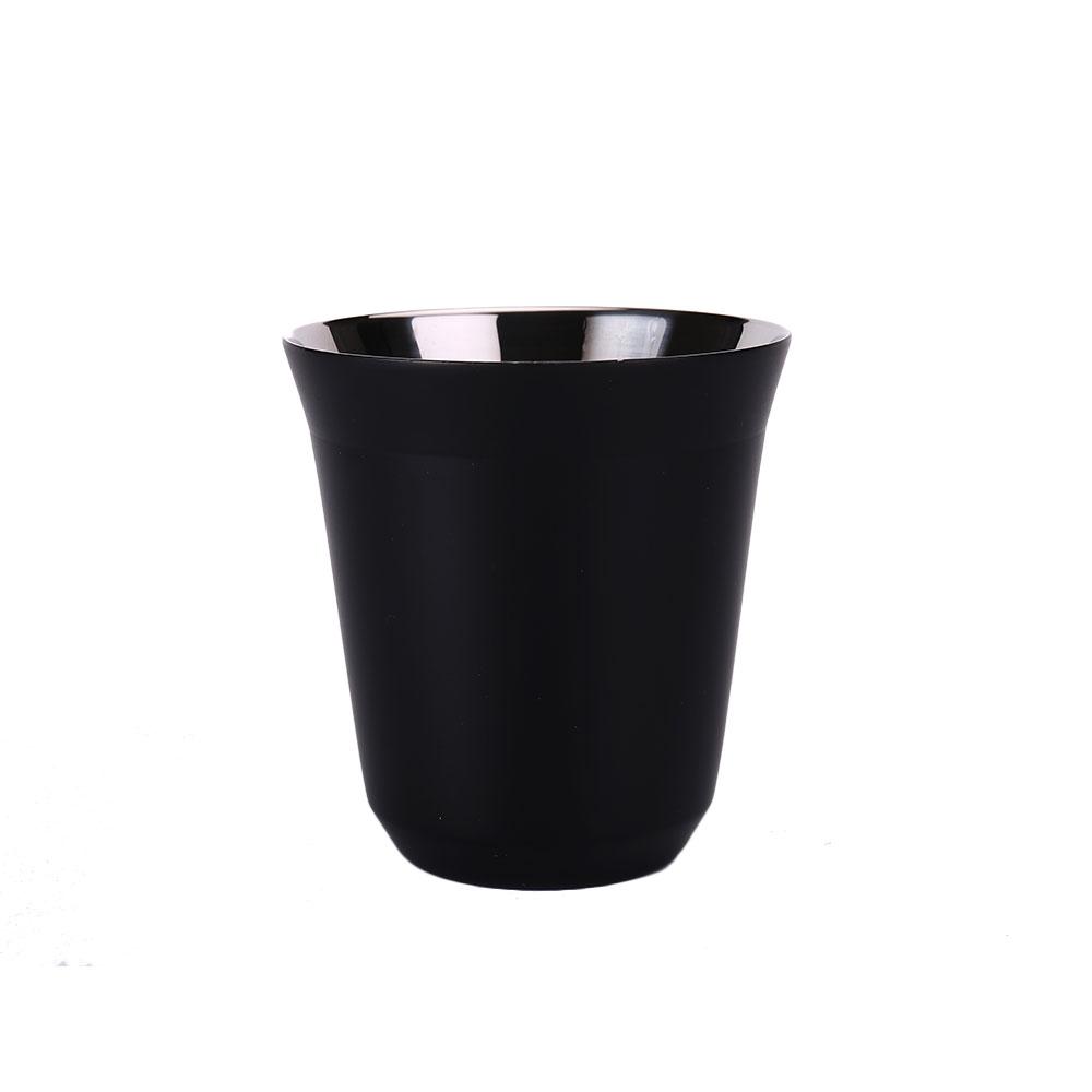 Espresso Mugs 304 Stainless Steel Coffee Cups Dishwasher Safe 80ML Capacity Insulation Colorful 80ml