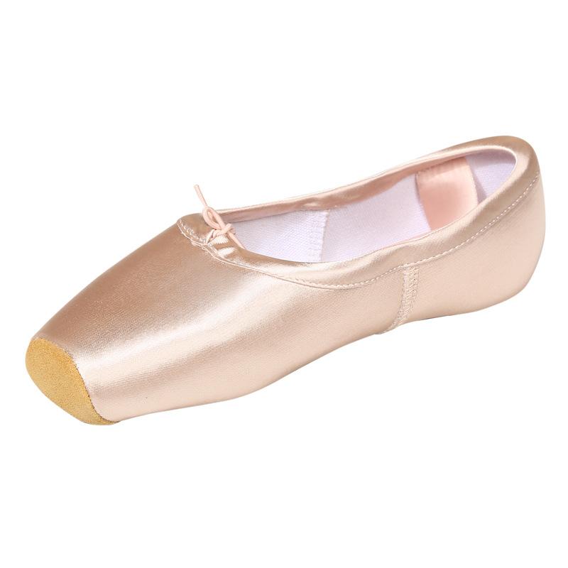 

Взрослые балетные пуанты Женские пуанты Тренировочная обувь Детская танцевальная обувь Атласные ленты Девочки Балетки 37