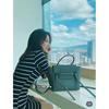 Arc de Triomphe 2025 new palm pattern catfish bag simple and fashionable wings smiley face bag one shoulder oblique span handbag women