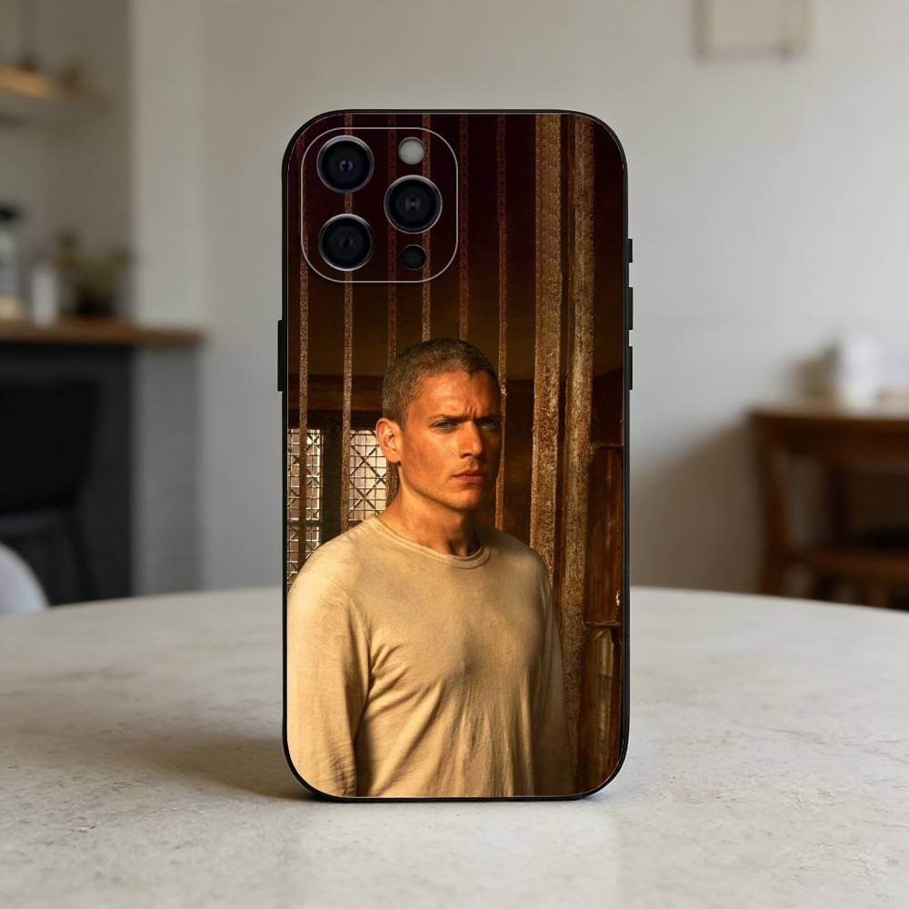 Prison Break TV Series Phone Case Silicone Black Soft For IPhone 17,16,15,14,13,12,11,SE,Plus Pro Max