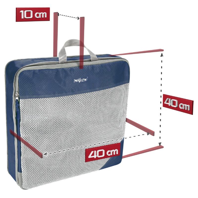 Compression Travel Organizer For Suitcase, Clothing Set Of
